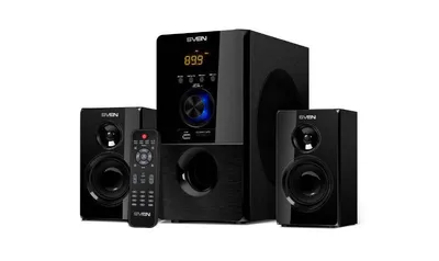 Акустическая система SVEN MS-2050, 2×12.5Вт+сабвуфер 30Вт, Bluetooth, USB, FM