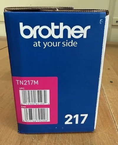 Картридж Brother TN217M, пурпурный, 2300 страниц