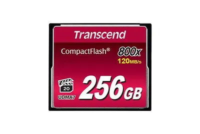 Карта памяти Compact Flash 256GB Transcend 800x UDMA-7 TS256GCF800 120 МБ/с