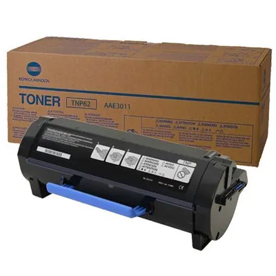 Тонер-картридж Konica-Minolta - TNP-62, Лазерный, Черный, 15000стр, AAE3011