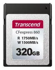 Transcend TS320GCFE860 Карта памяти 320Гб, CFExpress Card  Gen3x2,  SLC  mode, Transcend