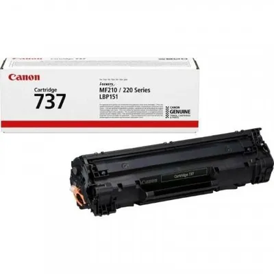 Картридж Canon 737 9435B002, черный, 2400 стр.