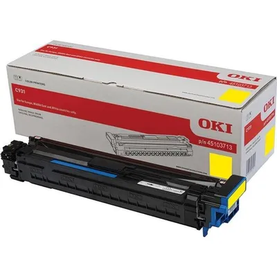 Фотобарабан OKI 45103713, желтый, для C911/C931, 40K