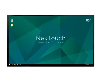 Мультимедийное устройство Интерактивная панель NextPanel 86P, 86", 4К (3840*2160), 350 кд/м2, 4000:1, PCAP, 10 мс, 20 касаний, Wi-Fi, Android 8.0