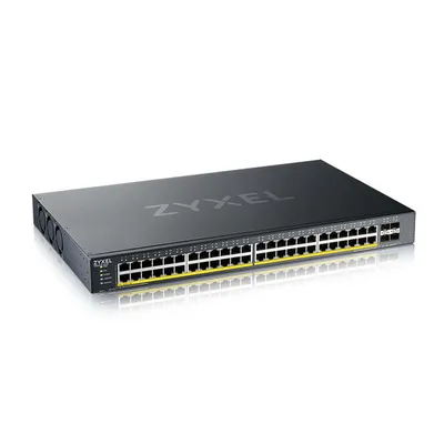 Коммутатор Smart L3 Lite PoE+ Zyxel NebulaFlex XGS1935-52HP, rack 19", 48xGE PoE+, 4xSFP+, бюджет PoE 375 Вт
