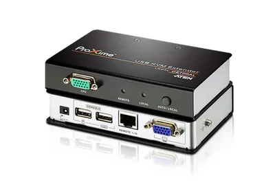 Удлинитель KVM ATEN CE700A-AT-G, SVGA+USB, 150м