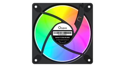 Вентилятор Ocypus Gamma-F12-BK1AM01E-GL, 120мм, 1800RPM, ARGB, Reverse Blade