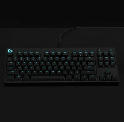 Клавиатура игровая Logitech G PRO TKL Black |920-009393| 89 клавиш (2 дополнительных), без цифрового блока, RGB-подсветка, съемный кабель 1,8м
