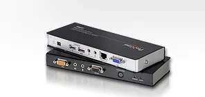 Удлинитель KVM ATEN CE770-AT-G, SVGA+USB+Audio+RS232, 300м, Cat5e