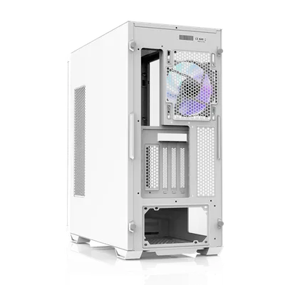 Корпус ПК Zalman Z10 DUO White, ATX, Midi-Tower, 2×USB 3.0, 1×USB-C, ARGB