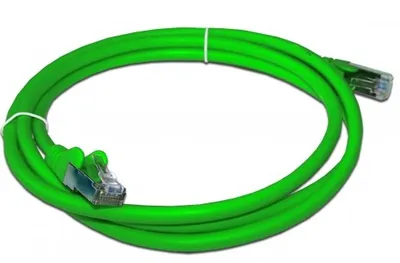 LAN-PC45/S6A-2.0-GN Шнур коммутационный Lanmaster кат. 6A экр. FTP RJ45/RJ45 d 62 2м LSZH AWG26 зелёный