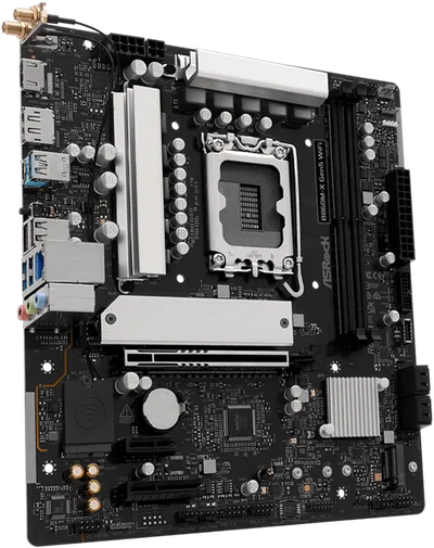 Материнская плата ASROCK B860M-X Gen5 WiFi, LGA1851, DDR5, mATX