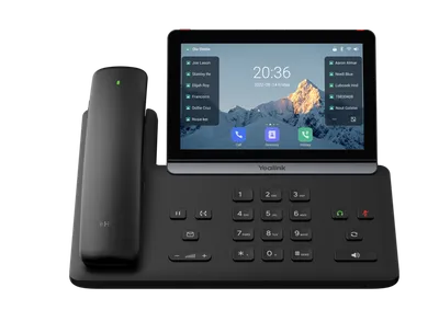 телефон YEALINK SIP-T88W Pro, 7" экран", Android, WiFi, Bluetooth, BT-трубка, USB, PoE, GigE, без камеры, без БП, шт