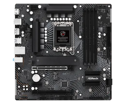 Материнская плата ASRock B760M PG Lightning/D4, LGA 1700, Intel B760, 4xDDR4, 2xM.2, Micro-ATX