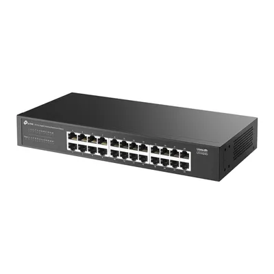 TP-Link LS1024G Коммутатор с 24 гигабитными портами для размещения на столе или в стойке