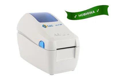 Принтер G&G GG-AT 60P, термо, 2", 203dpi, USB+Ethernet
