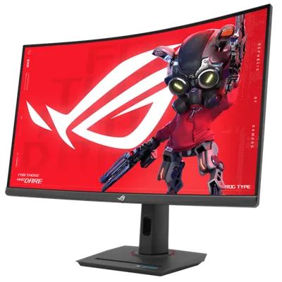 Монитор ASUS XG32WCMS-NC2, 31.5", 2560x1440, 280Hz, 1ms, изогнутый