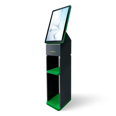 Интерактивный киоск Интерактивный терминал Nextouch NextStand 24PQ (напольный): 23,6", FHD(1920х1080), PCAP, 10 касаний, 250 кд/м,  Intel Core i3, DDR4 8Gb, 128 Gb, Динамики: 2х5 Вт, Wi-Fi, USB 2.0, LAN, ОС: Windows IoT