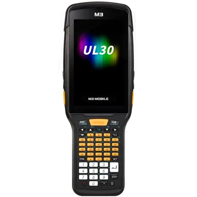 Терминал сбора данных M3 Mobile UL30F (Frozen) Android 14.0 GMS, HD, 802.11 a/b/g/n/ac/ax, SE5800, Rear Camera, BT5.3, NFC(HF), 8G/128G, 53K, 6700mAh Bat for low temperature Bullet Proof Film, Hand Strap. Req CRDPWR