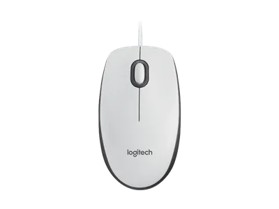 Мышь Logitech Mouse M100, White, USB, 1000dpi, [910-006764]