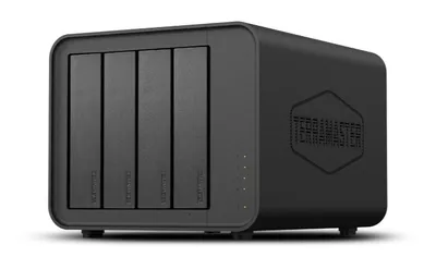 Система хранения TerraMaster D4-320, DAS, 4 отсека, RAID 0/1, USB-C
