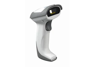 Сканер Mindeo MD2230AT+, ручной, лазерный, 1D, USB, белый