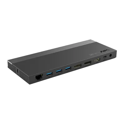 док-станция Док-станция Docking Station WAVLINK USB-C GEN2 4K Universal /100W PowerDelivery Include 20V/6.5A Power Adapter/ 4xUSB3.0/1xUSB C/2xDP 4K 60HZ/1xHDMI 4K 60HZ/1xGigabit LAN/1xAudio In/Out/1xSD/Micro SD