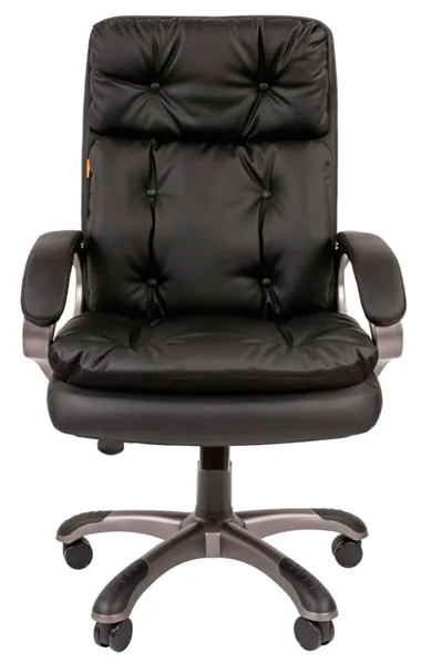 Офисное кресло Chairman 442 экопремиум черный (черный пластик) (7127984)