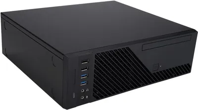 Корпус ПК POWERMAN 6150588, KI331, Slim, Micro-ATX, 300 Вт