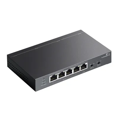TP-Link Настольный коммутатор с 5 гигабитными портами (1 порт с входящим PoE++, 4 порта с исходящим PoE+) ПОРТЫ: 4 гигабитных порта с поддержкой исходящего PoE+, 1 гигабитный порт с поддержкой входящего PoE++