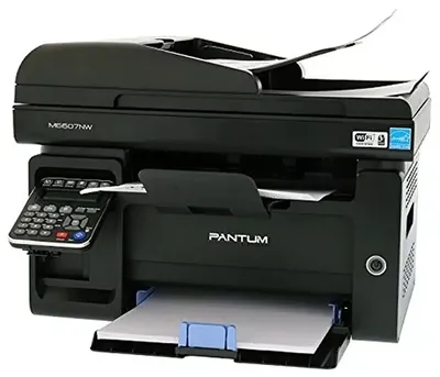 МФУ Pantum M6607NW, лазерный, монохромный, A4, 22 стр/мин, Wi-Fi, LAN, USB