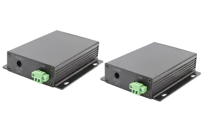 Удлинитель Ethernet (комплект: TR-IP/1х2шт.) OSNOVO TR-IP/1-KIT Удлинитель Ethernet (VDSL) до 1000м по коаксиальному кабелю RG59 (RG6), телефонному, UTP кабелю. Скорость передачи по RG59: 95Мбит/с(50м), 93,4Мбит/с(500м), 85,3Мбит/с(1000м). Устро