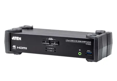 KVM-переключатель ATEN CS1822-AT-G, 2-port, USB 3.0, 4K HDMI