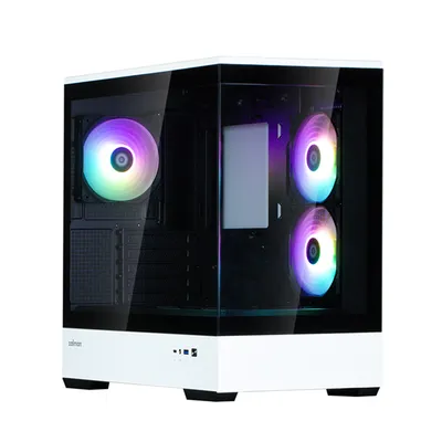 Корпус ZALMAN P30 BW, M-ATX, с окном, ARGB