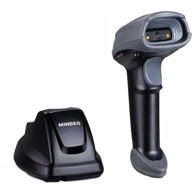 MINDEO CS2291-SR Сканер ШК {(ручной, 2D имидж, 433MHz, серый) CS2291 2D SR, зарядно-коммуникационная база, USB}