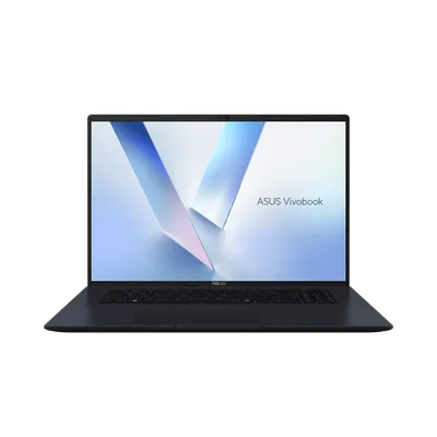 Ноутбук Asus Vivobook 18 M1807GA-S8054 - 18", 1920x1200 (WUXGA), 300-nit, AMD Ryzen AI 7 445 2000MHz, DDR5 32 ГБ, SSD 1 ТБ, AMD Radeon, Bluetooth, Wi-Fi, 4cell, синий, ОС не установлена, 90NB17Y1-M00380