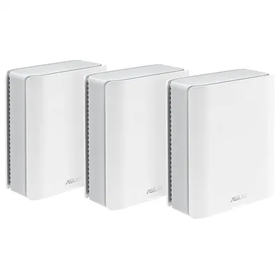 Беспроводной маршрутизатор ASUS BT10(W-3-PK), WiFi 7 2x10G 1G USB 11529+5764+688Mbps 6GHz/5GHz/2.4GHz 90IG08Y0-MO3C20