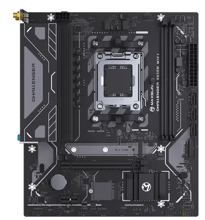 Материнская плата MAXSUN MS-Challenger B650M WIFI, AM5, mATX, 2×DDR5, Wi-Fi