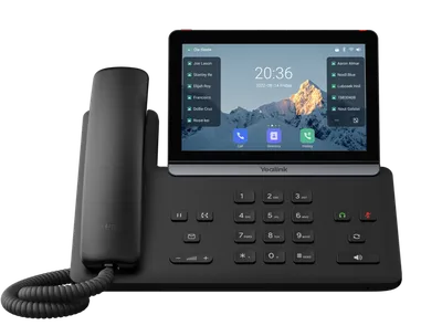 телефон YEALINK SIP-T88W, 7" экран, Android, WiFi, Bluetooth, USB, PoE, GigE, без камеры, без БП, шт