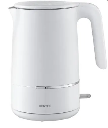 Чайник электрический Centek CT-1012 белый, 1.5 л, 2200 Вт, термос
