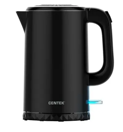 Чайник CENTEK CT-0020 черный, 1.7л, 2200Вт