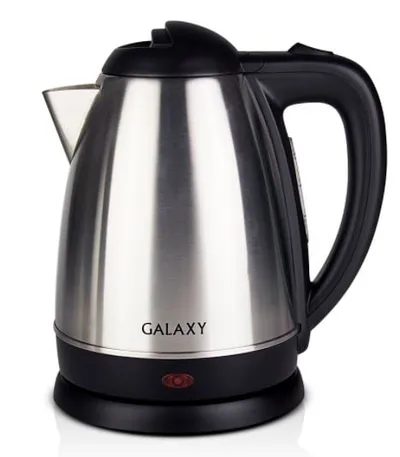 Электрочайник Galaxy GL 0304 серый, 1.8л, 2000Вт