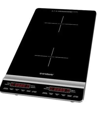 Плита индукционная Endever IP-67, 1800Вт+1300Вт, 2 конфорки