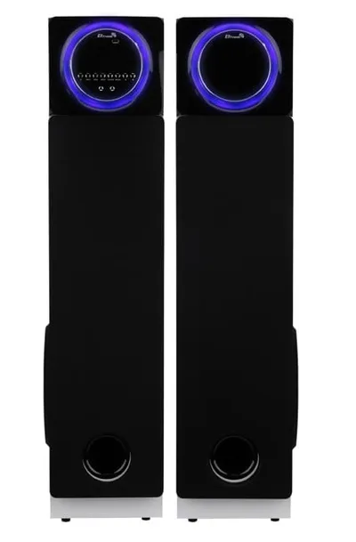 Колонка 10" (30-58 HOME SOUND) динамик 6шт/2х10"; 2х6.5"; 2х3" комплект 2 колонки ELTRONIC (белая)