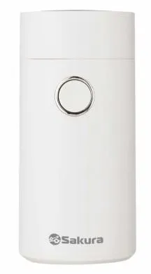 Кофемолка Sakura SA-6171W, 200 Вт, 50 г, белый