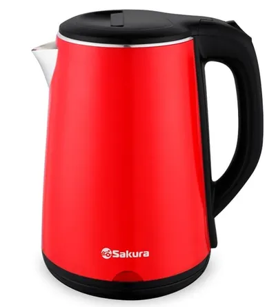 Чайник Sakura SA-2150BR (2.2) красн+черн д