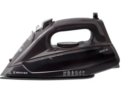 Утюг BRAYER BR4020, 2600 Вт, 25/140 г/мин, 380 мл