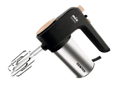 Миксер Centek CT-1123 бежевый, 800 Вт, 6 скоростей