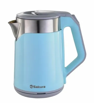 Чайник электрический Sakura SA-2172BL (1.8) двухслойный голубой
