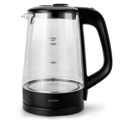 Чайник Centek CT-0004, 2200 Вт, 1.7 л, стекло